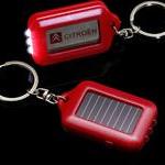 Flashing Solar Torch Keychain-LNKCST001M